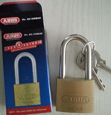 ABUS 铜锁